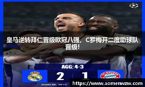 皇马逆转拜仁晋级欧冠八强，C罗梅开二度助球队晋级!